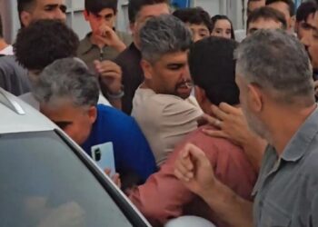 ببینید | درگیری در کمپ حجازی هنگام خروج رامین رضاییان
