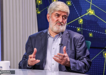 ببینید | علی مطهری: توئیت‌های شهید لاریجانی روان ترامپ را بهم ریخت